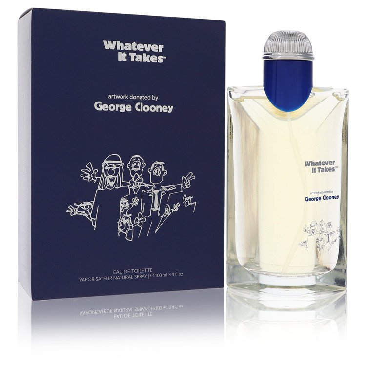 Whatever It Takes George Clooney by Whatever it Takes Eau De Toilette Spray 3.4 oz for Men