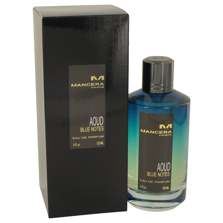 Mancera Aoud Blue Notes by Mancera Eau De Parfum Spray (Unisex) 4 oz for Women