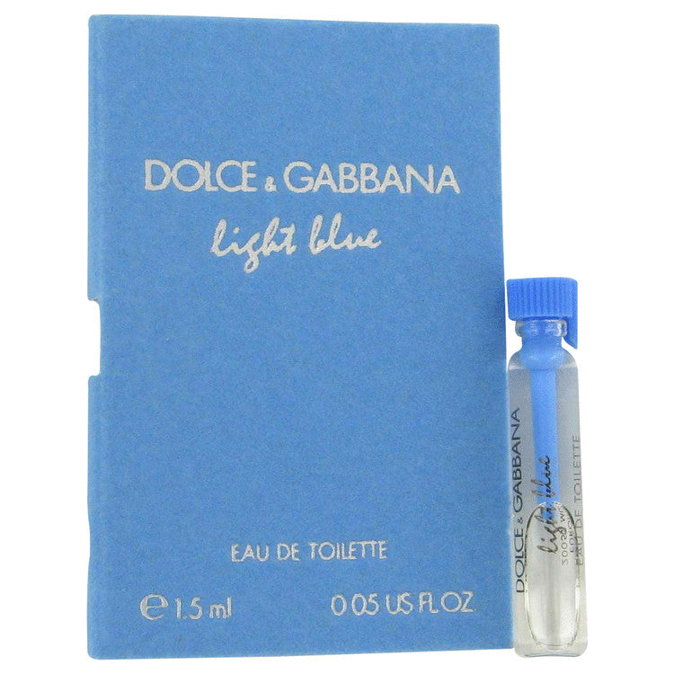 Light Blue by Dolce &amp; Gabbana Vial (sample) .04 oz for Women