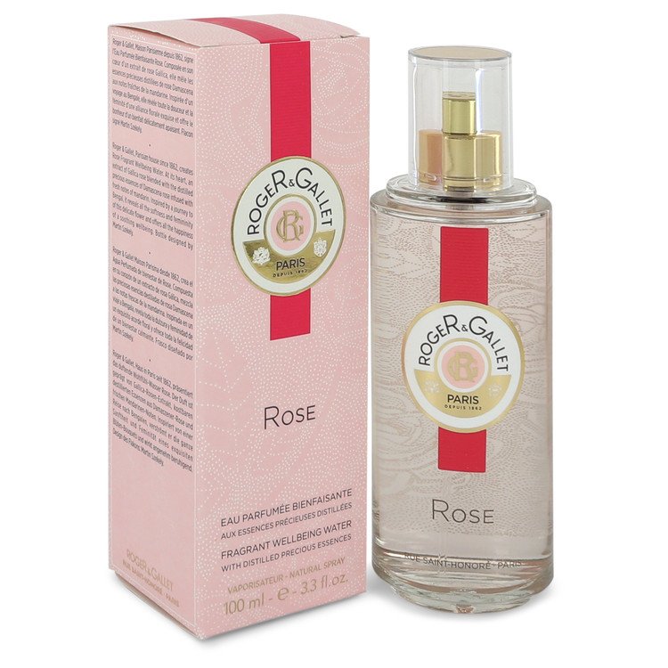 Roger &amp; Gallet Rose by Roger &amp; Gallet Fragrant Wellbeing Water Spray 3.3 oz for Women