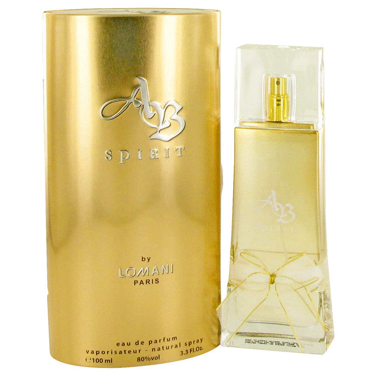 AB Spirit by Lomani Eau De Parfum Spray 3.3 oz for Women