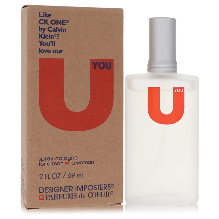 Designer Imposters U You by Parfums De Coeur Cologne Spray (Unisex) 2 oz for Women