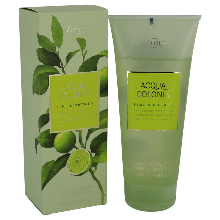 4711 Acqua Colonia Lime &amp; Nutmeg by 4711 Shower Gel 6.8 oz for Women