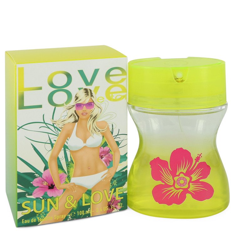 Sun &amp; love by Cofinluxe Eau De Toilette Spray 3.4 oz for Women