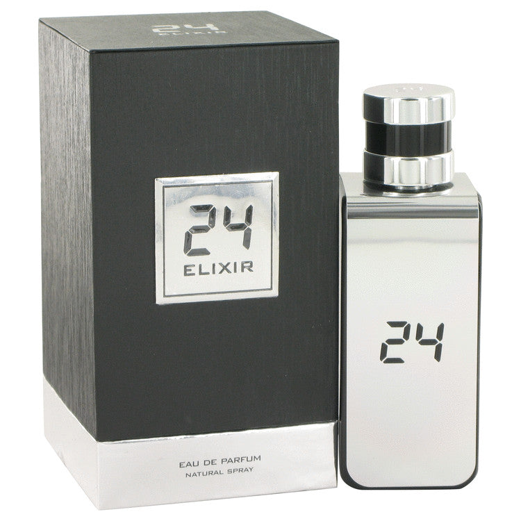 24 Platinum Elixir by ScentStory Eau De Parfum Spray 3.4 oz for Men