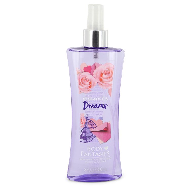 Body Fantasies Signature Romance &amp; Dreams by Parfums De Coeur Body Spray 8 oz for Women