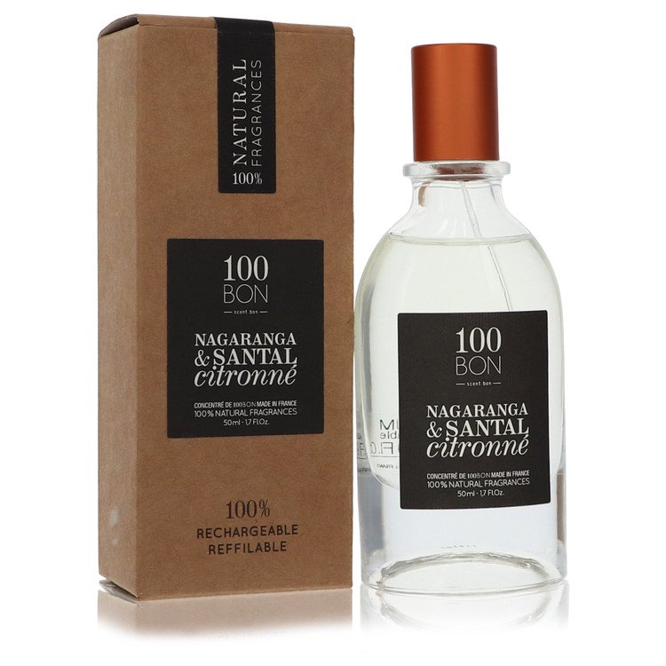 100 Bon Nagaranga &amp; Santal Citronne by 100 Bon Concentree De Parfum Spray (Unisex Refillable) 1.7 oz for Men