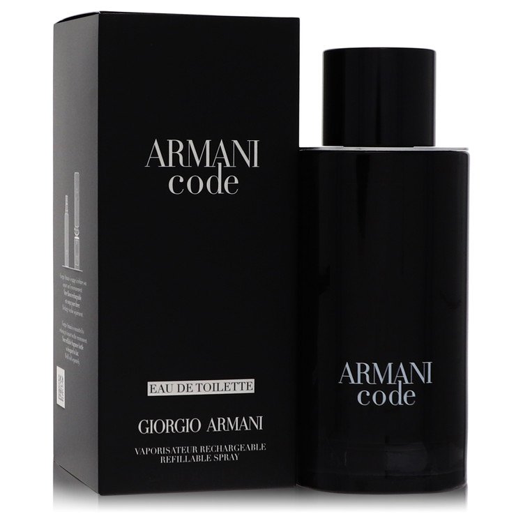 Armani Code by Giorgio Armani Eau De Toilette Spray Refillable 4.2 oz for Men