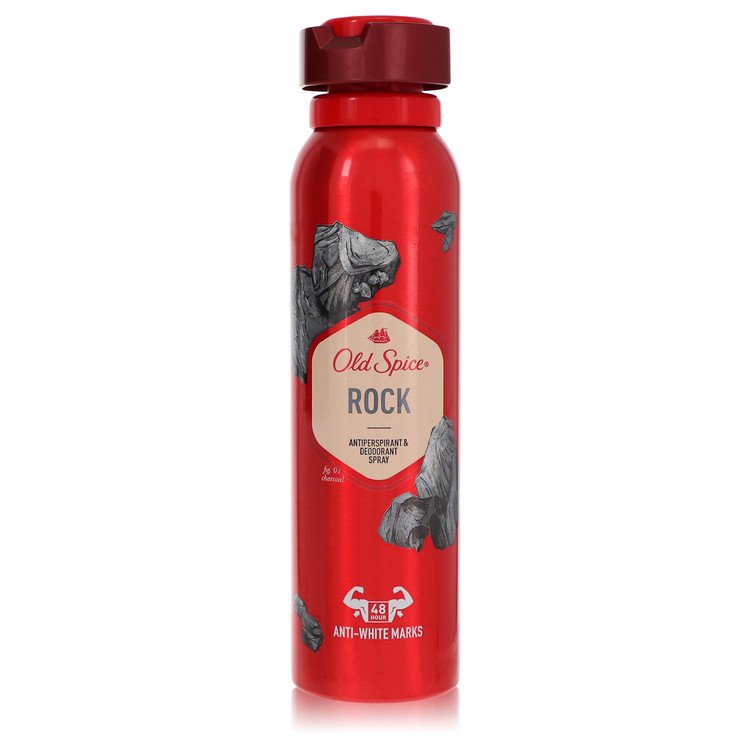 Old Spice Rock by Old Spice Deodorant Spray 5 oz for Men