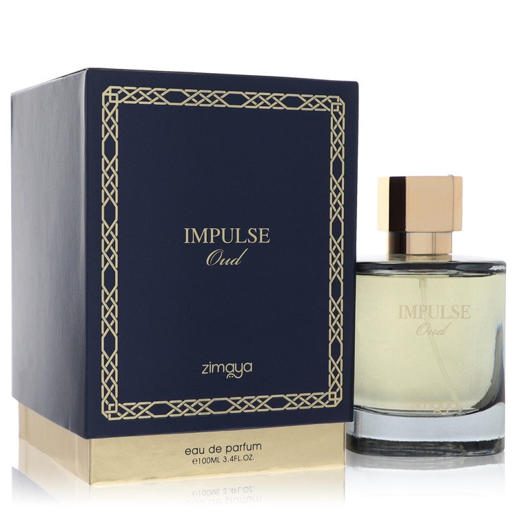 Afnan Zimaya Impulse Oud by Afnan Eau De Toilette Spray (Unisex) 3.4 oz for Men