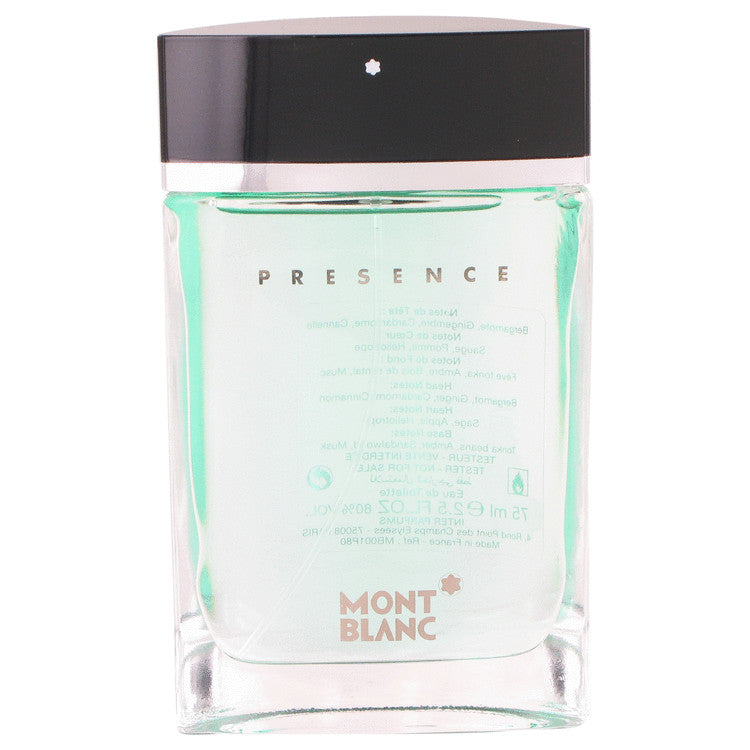 Presence by Mont Blanc Eau De Toilette Spray for Men