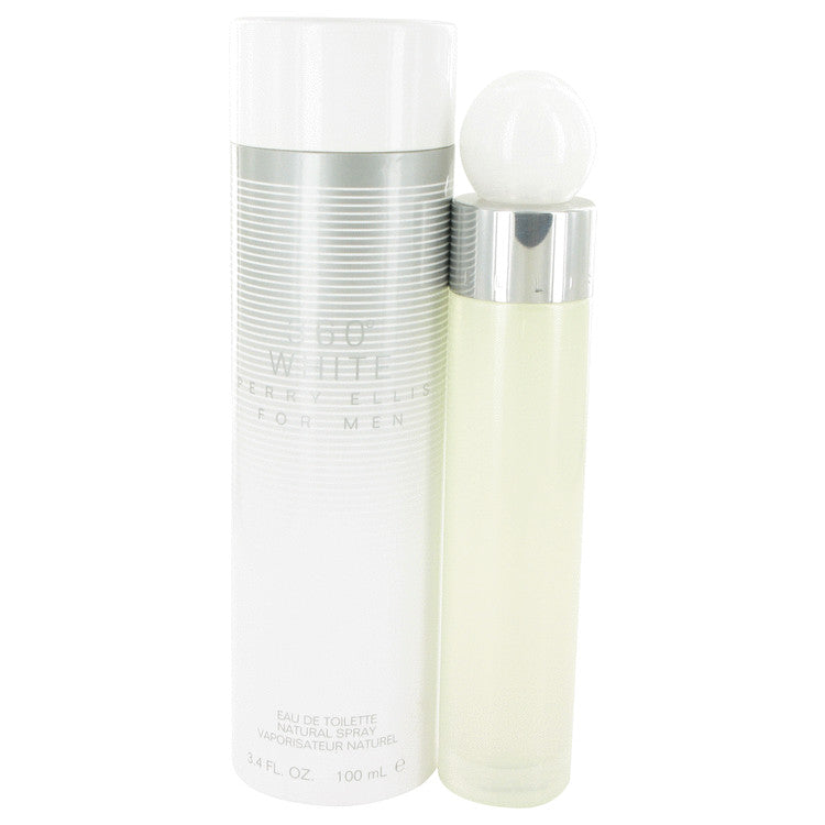 Perry Ellis 360 White by Perry Ellis Eau De Toilette Spray 3.4 oz for Men