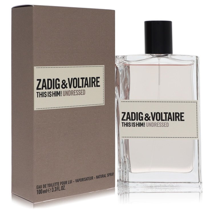 This Is Him Undressed by Zadig &amp; Voltaire Eau De Toilette Spray 3.3 oz for Men