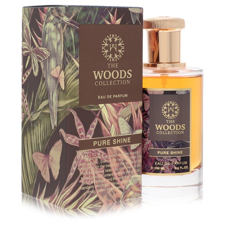 The Woods Collection Pure Shine by The Woods Collection Eau De Parfum Spray (Unisex) 3.4 oz for Men