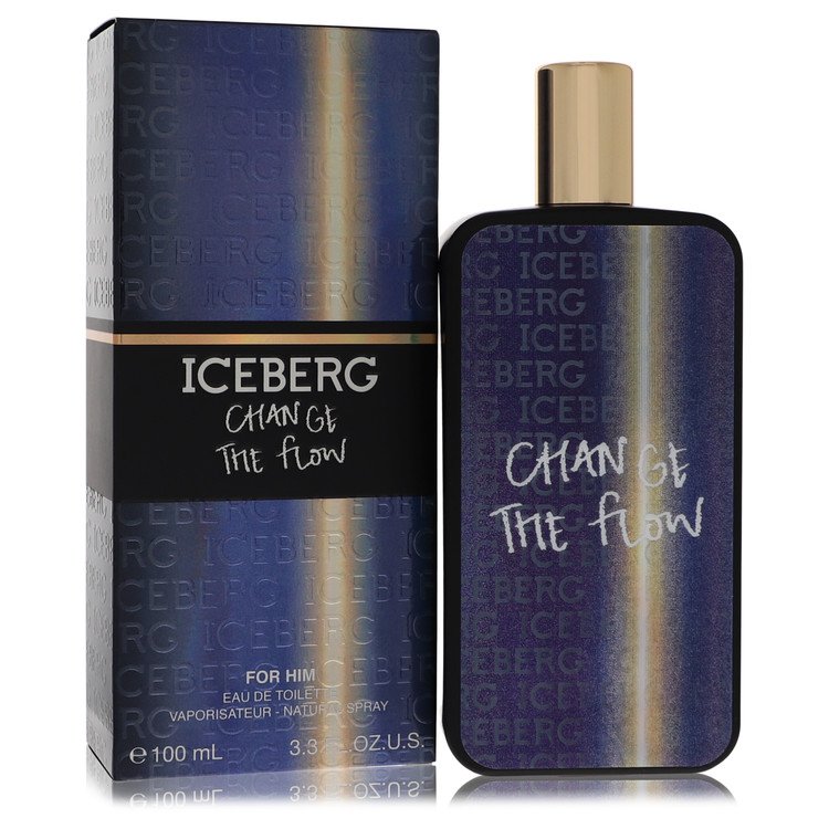 Iceberg Change the Flow by Iceberg Eau De Toilette Spray 3.4 oz for Men