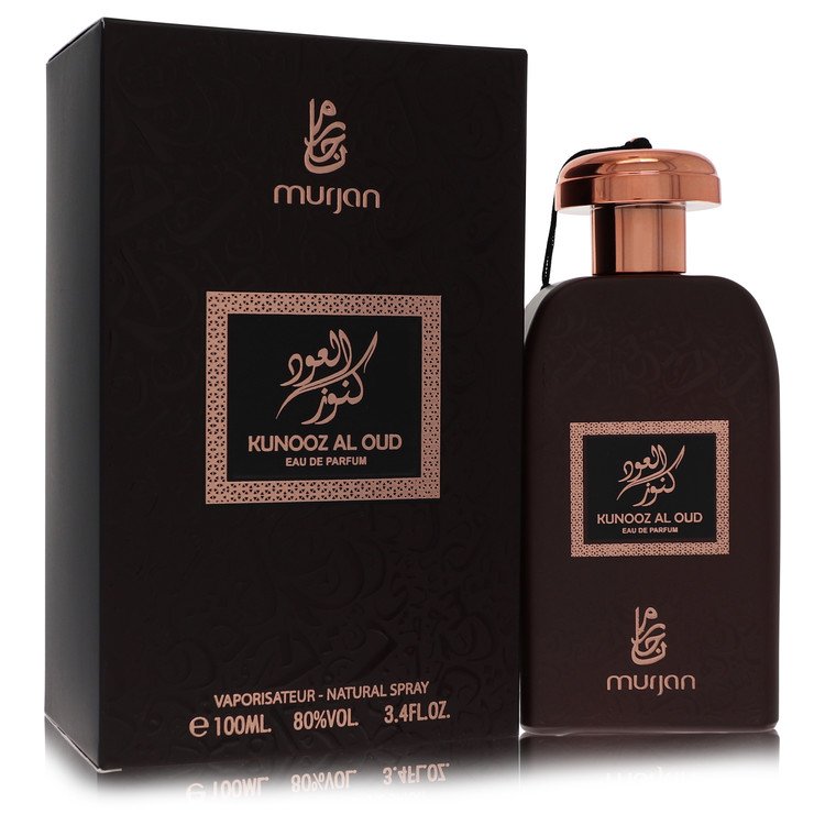 Dumont Murjan Kunooz Al Oud by Dumont Paris Eau De Parfum Spray (Unisex) 3.4 oz for Men