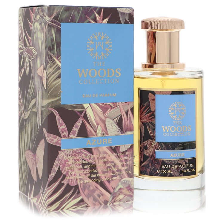 The Woods Collection Azure by The Woods Collection Eau De Parfum Spray (Unisex) 3.4 oz for Men