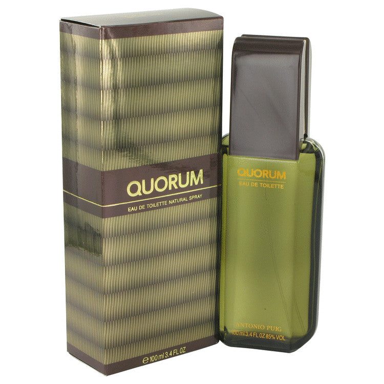 QUORUM by Antonio Puig Eau De Toilette Spray 3.4 oz for Men