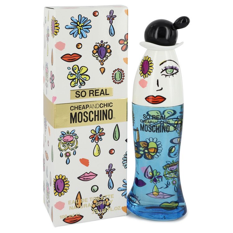 Cheap &amp; Chic So Real by Moschino Eau De Toilette Spray for Women