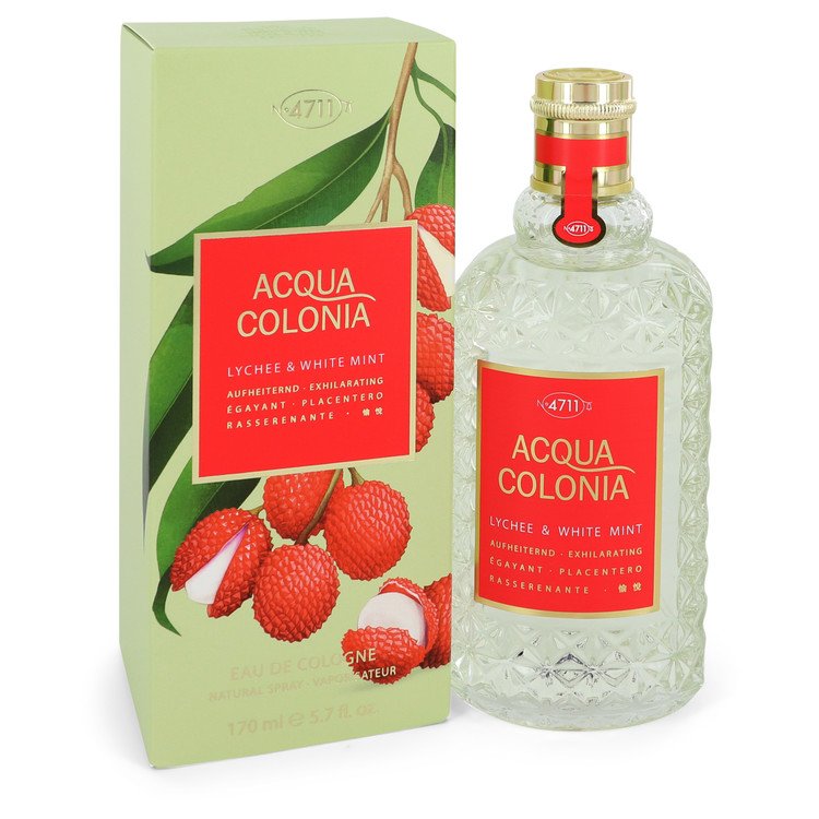 4711 Acqua Colonia Lychee &amp; White Mint by 4711 Eau De Cologne Spray 5.7 oz for Women