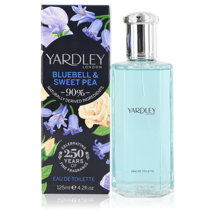 Yardley Bluebell &amp; Sweet Pea by Yardley London Eau De Toilette Spray 4.2 oz for Women