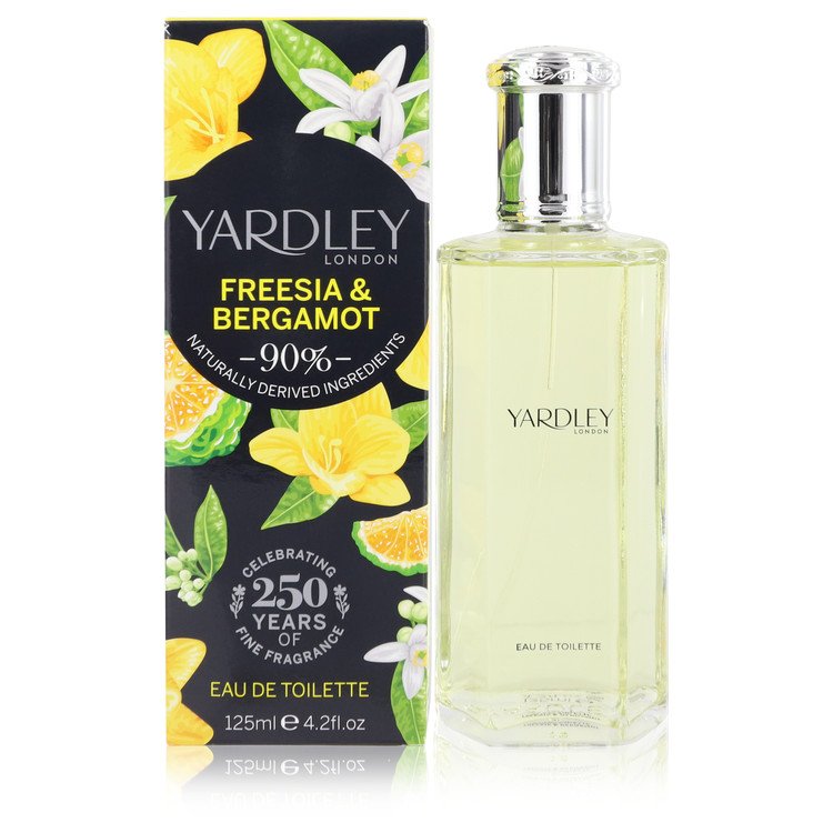 Yardley Freesia &amp; Bergamot by Yardley London Eau De Toilette Spray 4.2 oz for Women