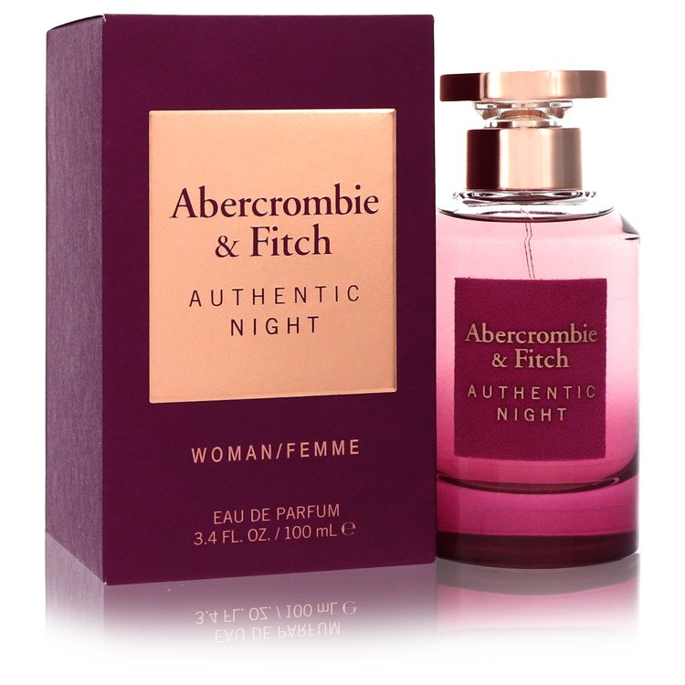 Abercrombie &amp; Fitch Authentic Night by Abercrombie &amp; Fitch Eau De Parfum Spray for Women