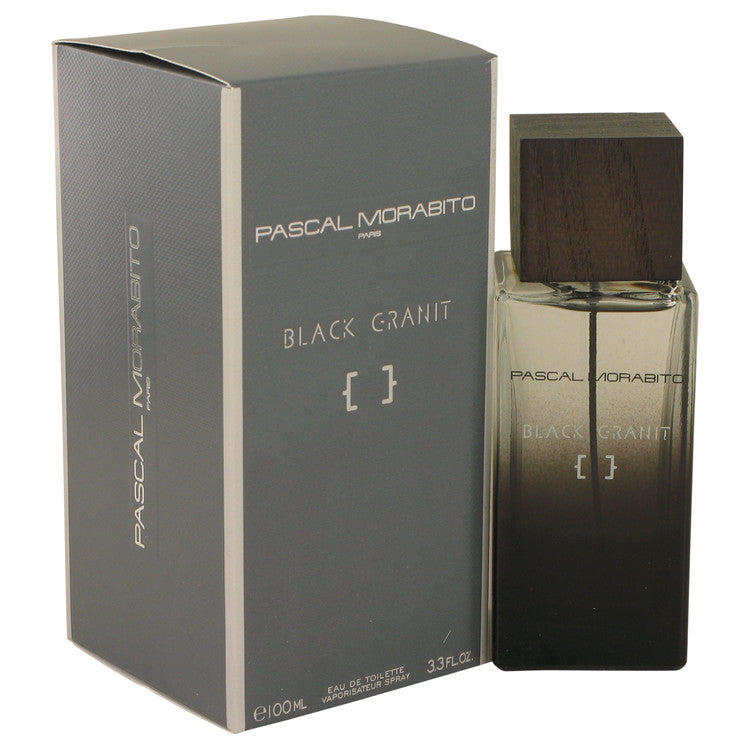 Black Granit by Pascal Morabito Eau De Toilette Spray 3.3 oz for Men