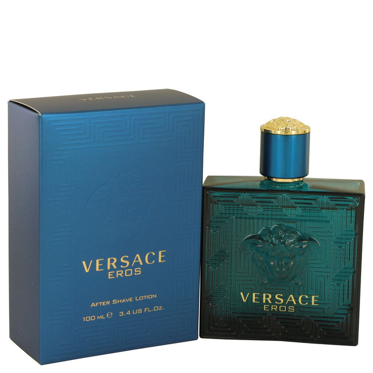 Versace Eros by Versace After Shave Lotion 3.4 oz for Men