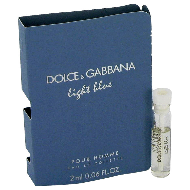 Light Blue by Dolce &amp; Gabbana Vial (sample) .06 oz for Men