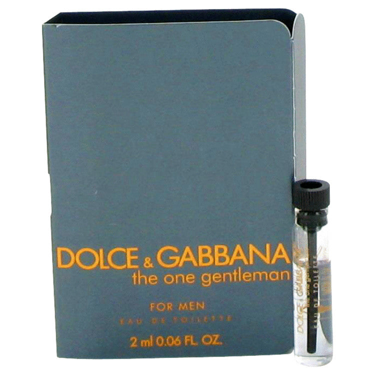 The One Gentlemen by Dolce &amp; Gabbana Vial (sample) .06 oz for Men