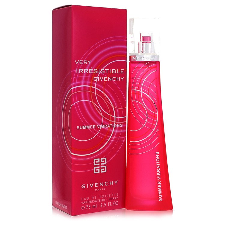 Very Irresistible Summer Vibrations by Givenchy Eau De Toilette Spray 2.5 oz for Women