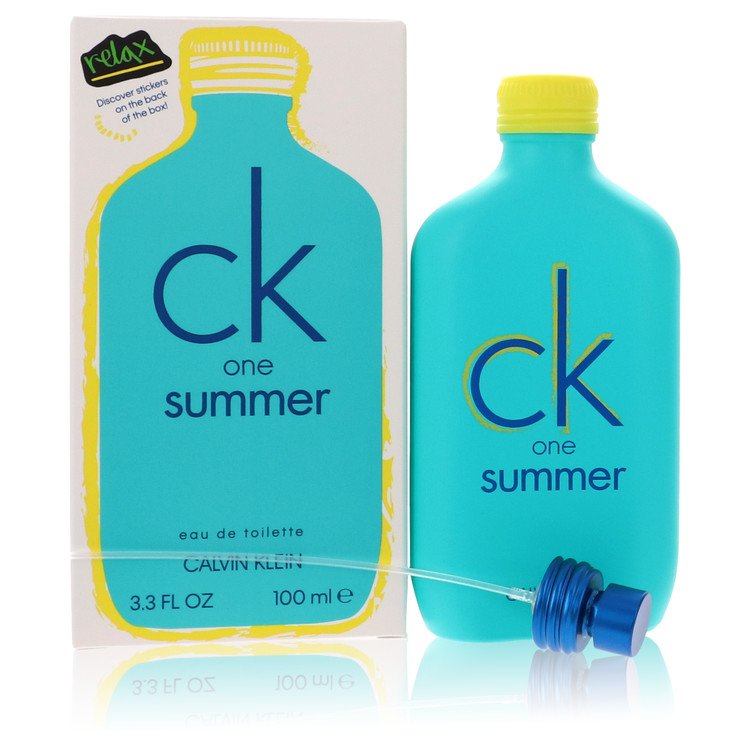 CK ONE Summer by Calvin Klein Eau De Toilette Spray (2020 Unisex) 3.4 oz for Men